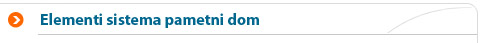 elementi sistema pametni dom